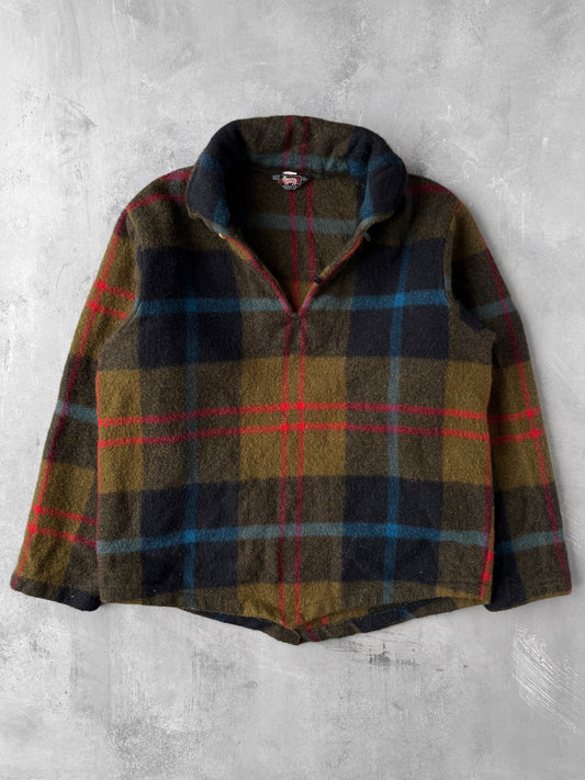 Felted Wool Pullover 60's - Medium