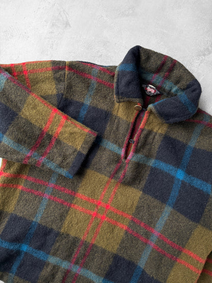 Felted Wool Pullover 60's - Medium