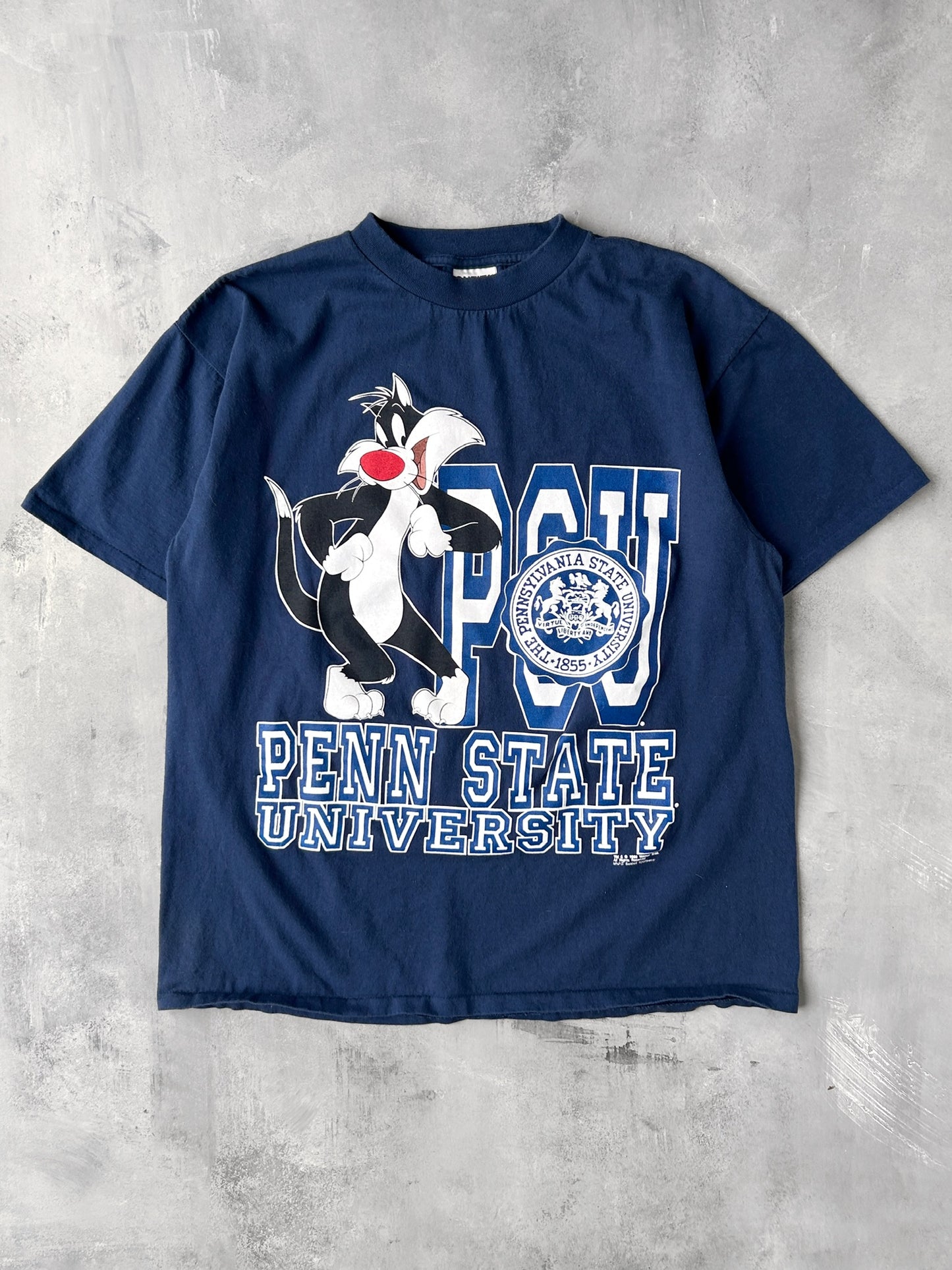 Penn State University Sylvester T-Shirt '93 - XL