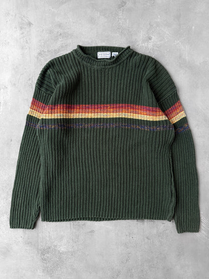 Ribbed Sweater Y2K - Medium