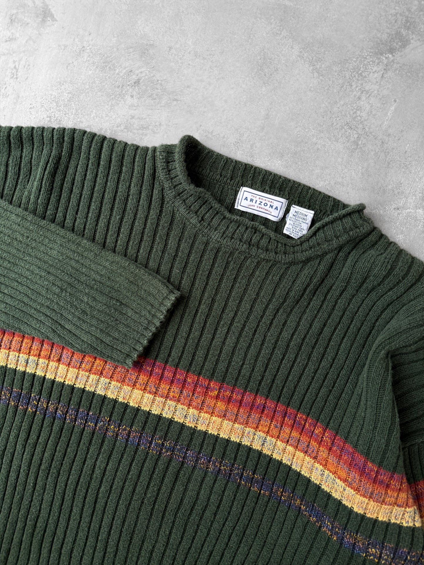 Ribbed Sweater Y2K - Medium