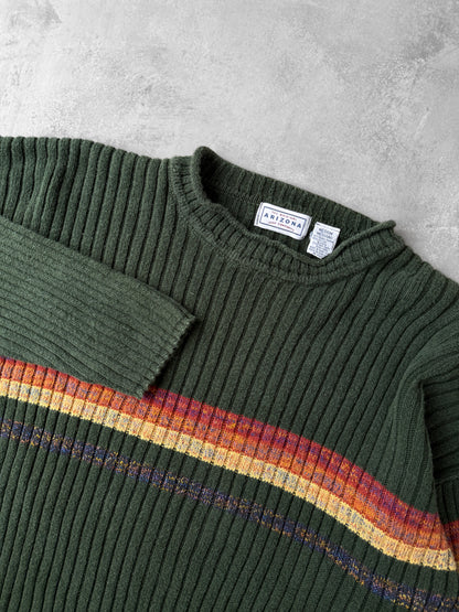 Ribbed Sweater Y2K - Medium