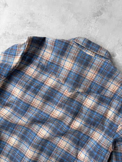 Pendleton Pearl Snap Shirt 80's - Medium