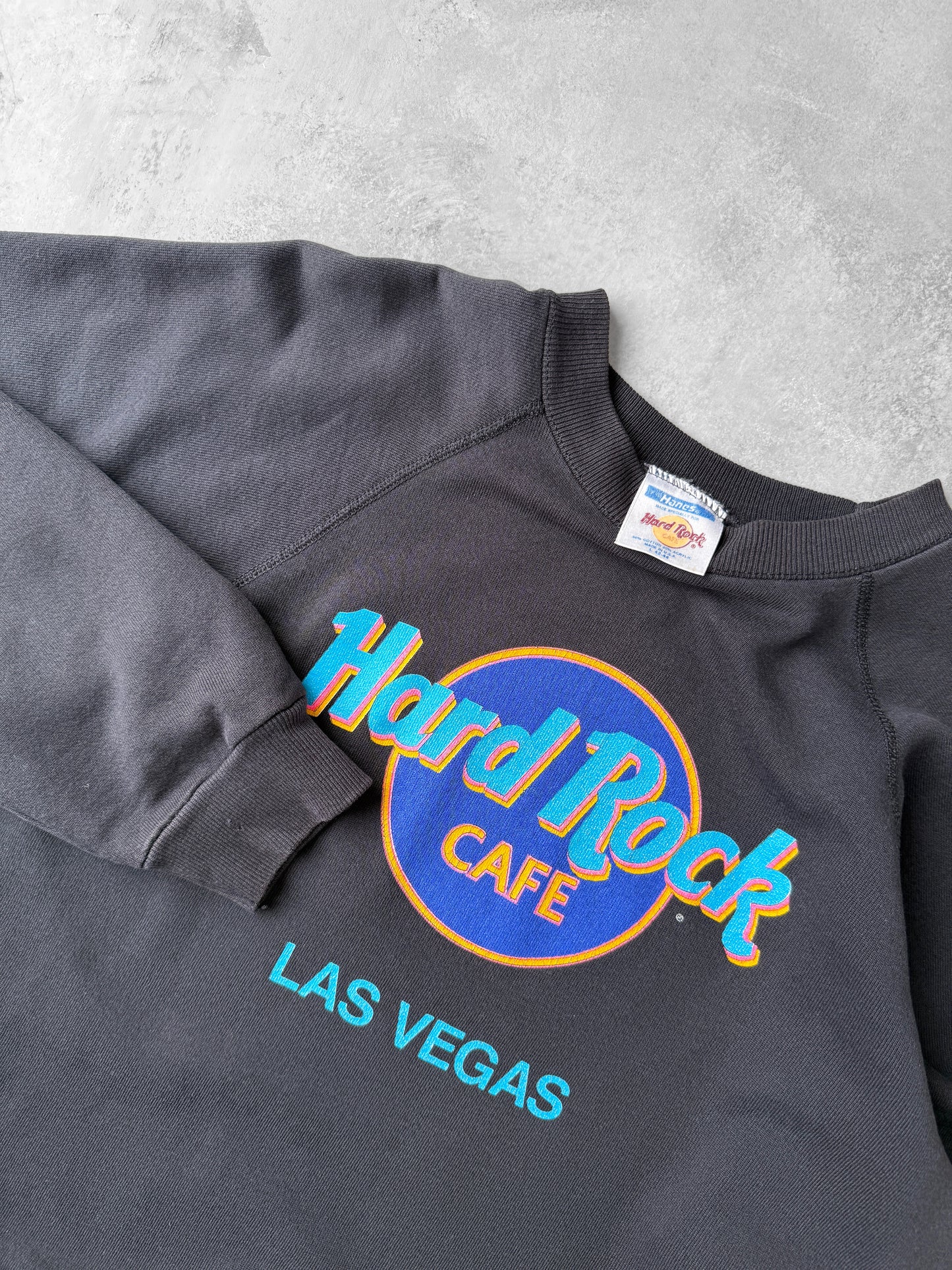 Hard Rock Las Vegas Sweatshirt 80's - Medium