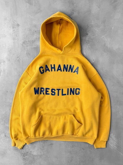 Gahanna Wrestling Hoodie 70's - Large