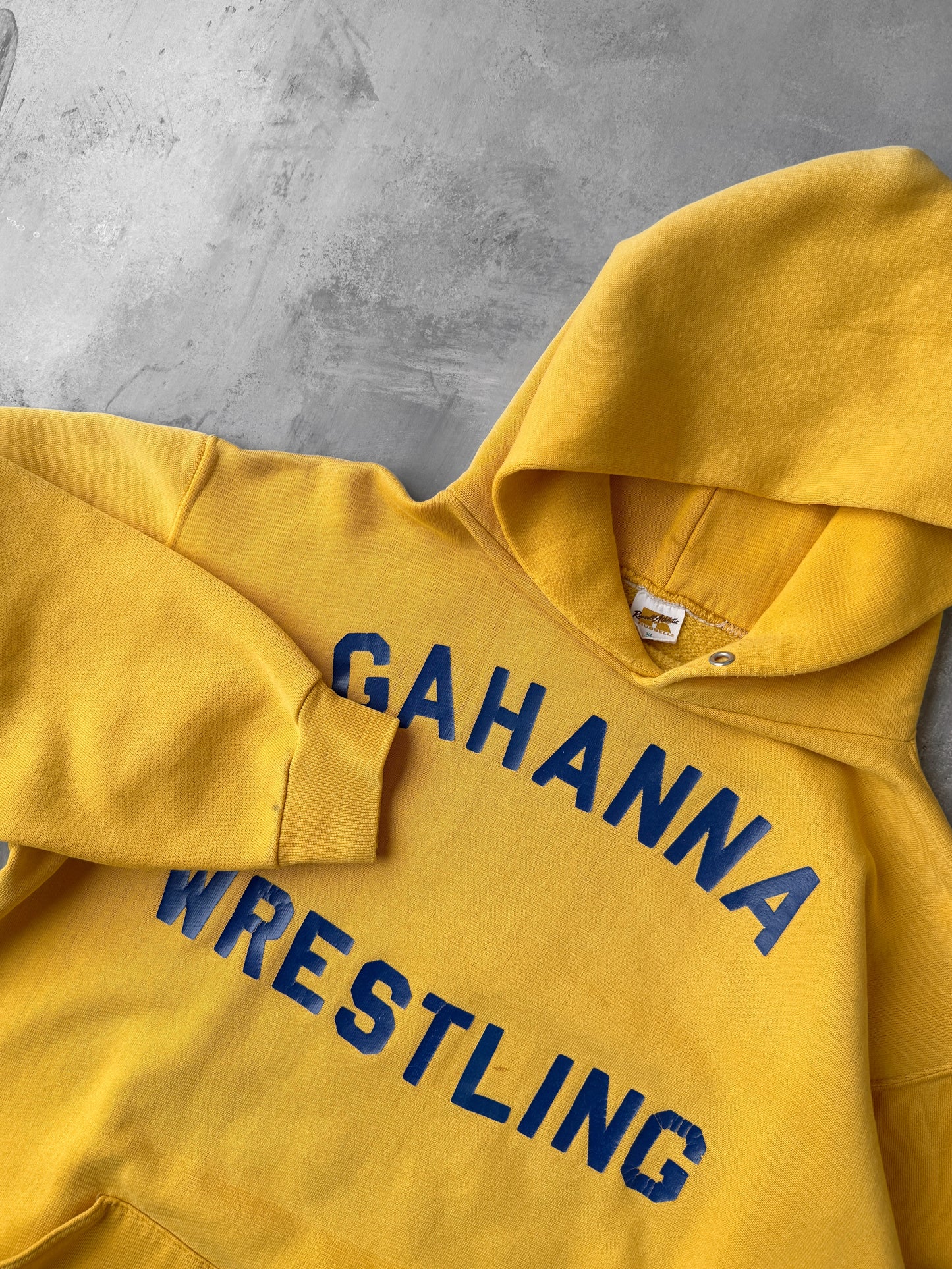 Gahanna Wrestling Hoodie 70's - Large
