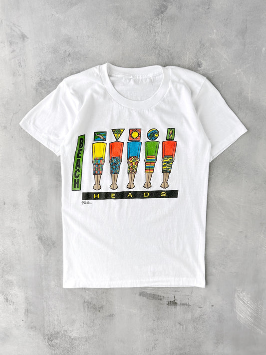 Beach Heads T-Shirt 80's - Small