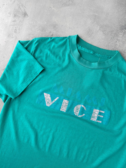 Miami Vice T-Shirt 80's - Large