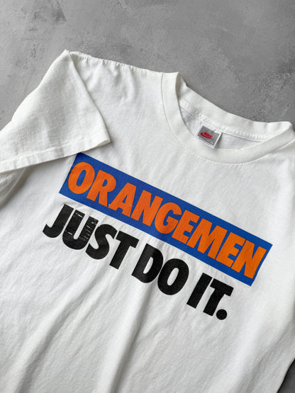 Syracuse University Nike T-Shirt 90's - Large