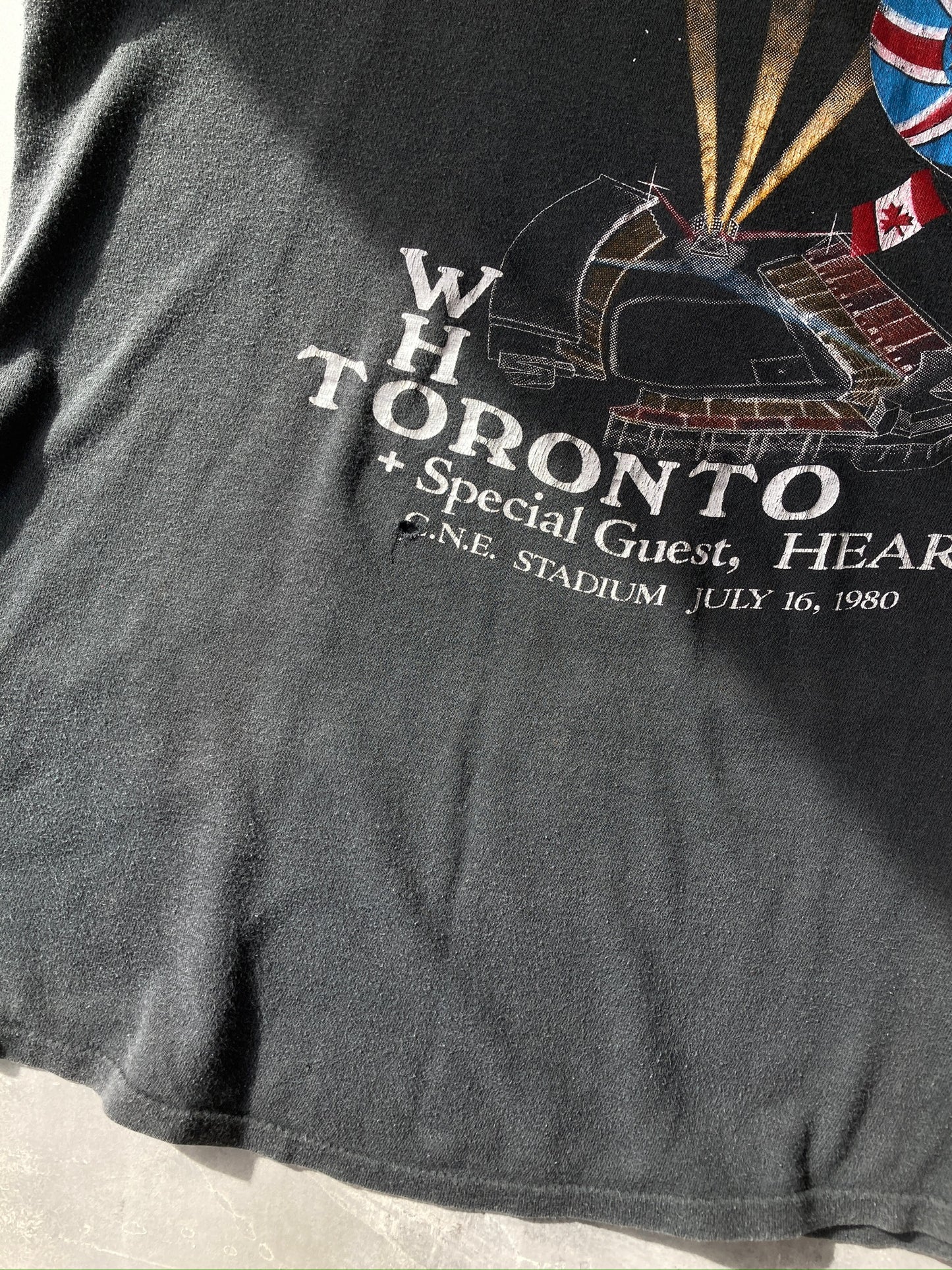 The Who Concert T-Shirt '80 - Medium