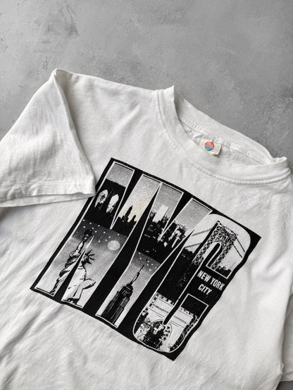 NYC Graphic T-Shirt 90's - XL