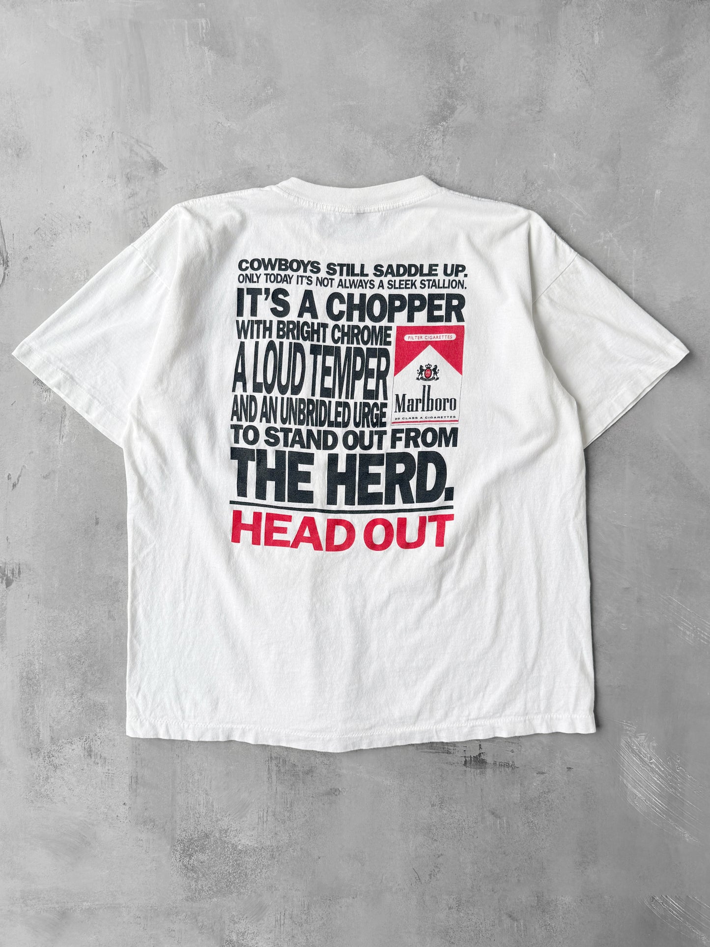 Marlboro Pocket T-Shirt 90's - XL