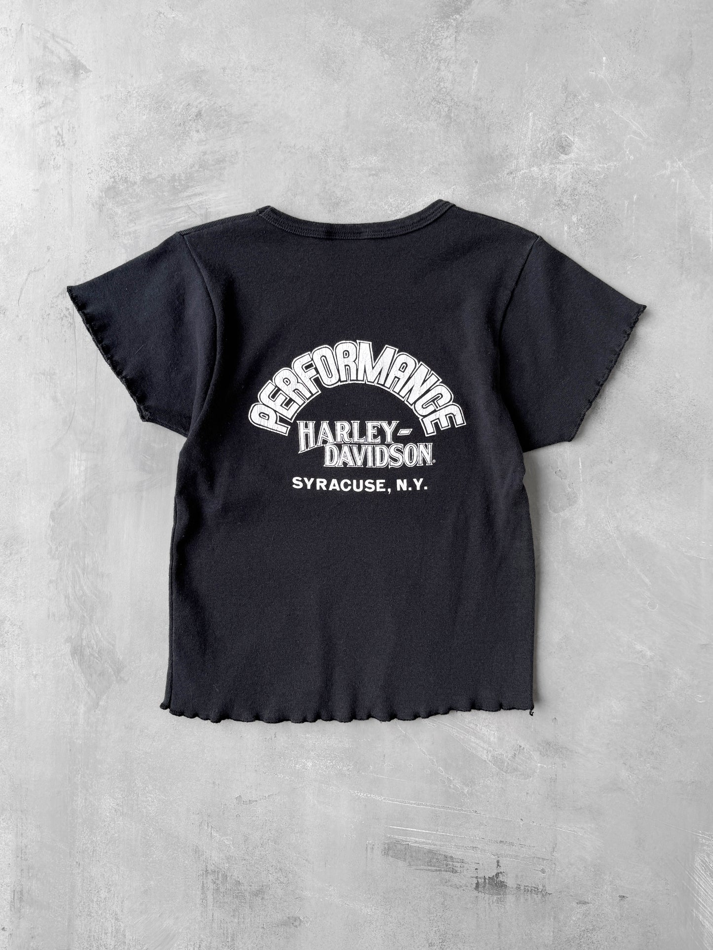 Harley-Davidson Syracuse "Baby" Tee 90's - Small