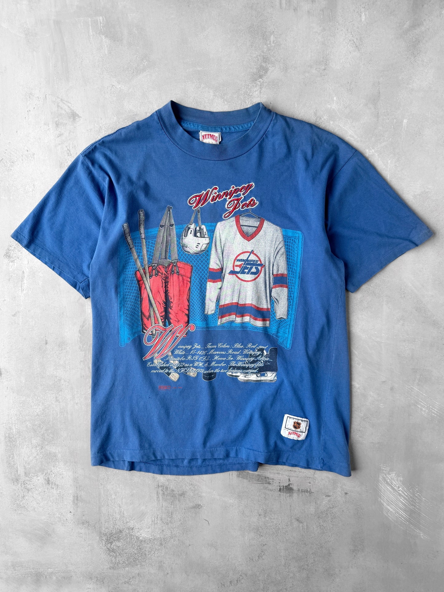 Winnipeg Jets T-Shirt '92 - Large