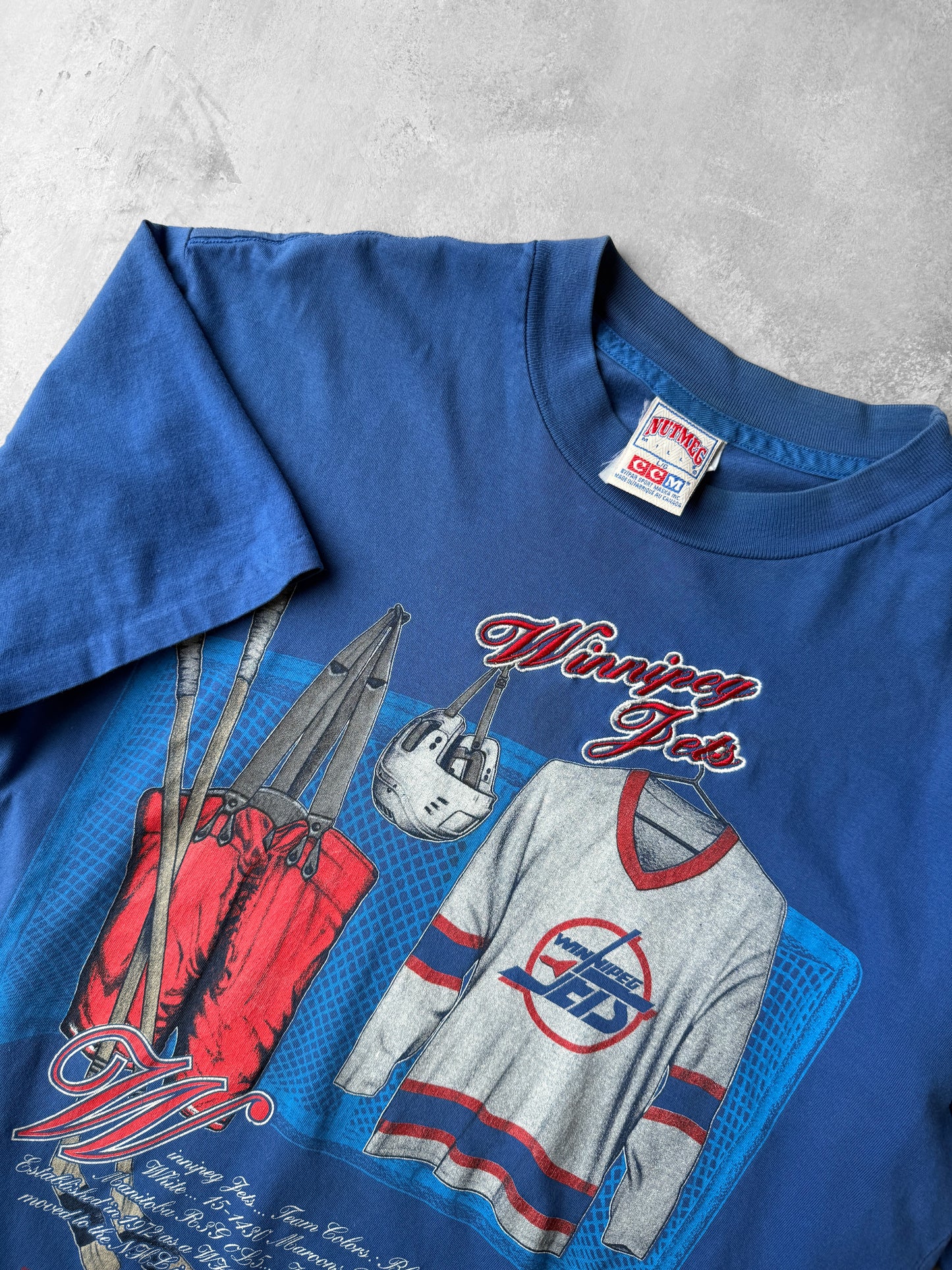 Winnipeg Jets T-Shirt '92 - Large