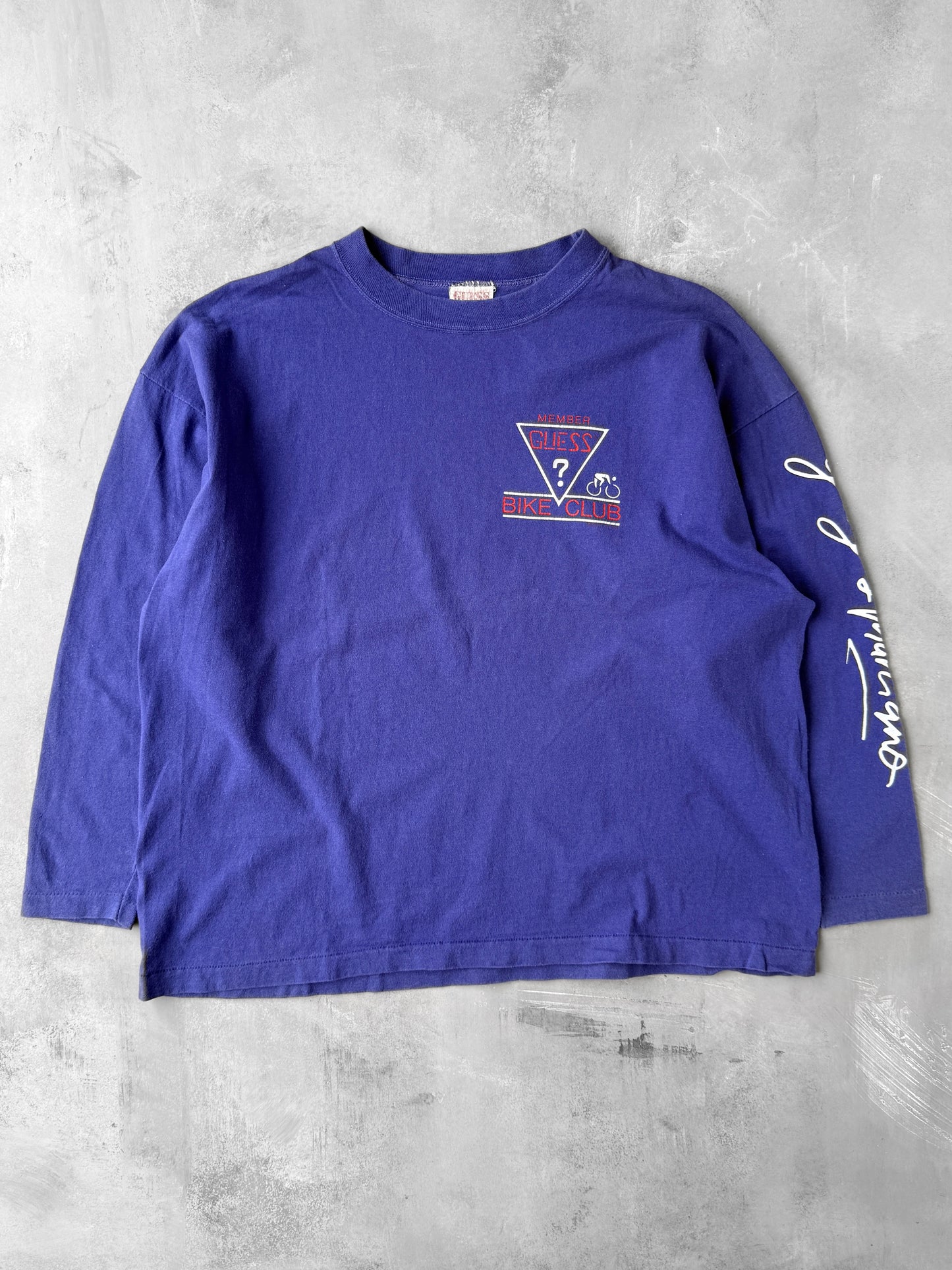 Guess Bike Club T-Shirt 90's - Large