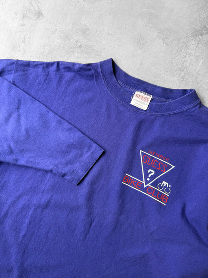Guess Bike Club T-Shirt 90's - Large