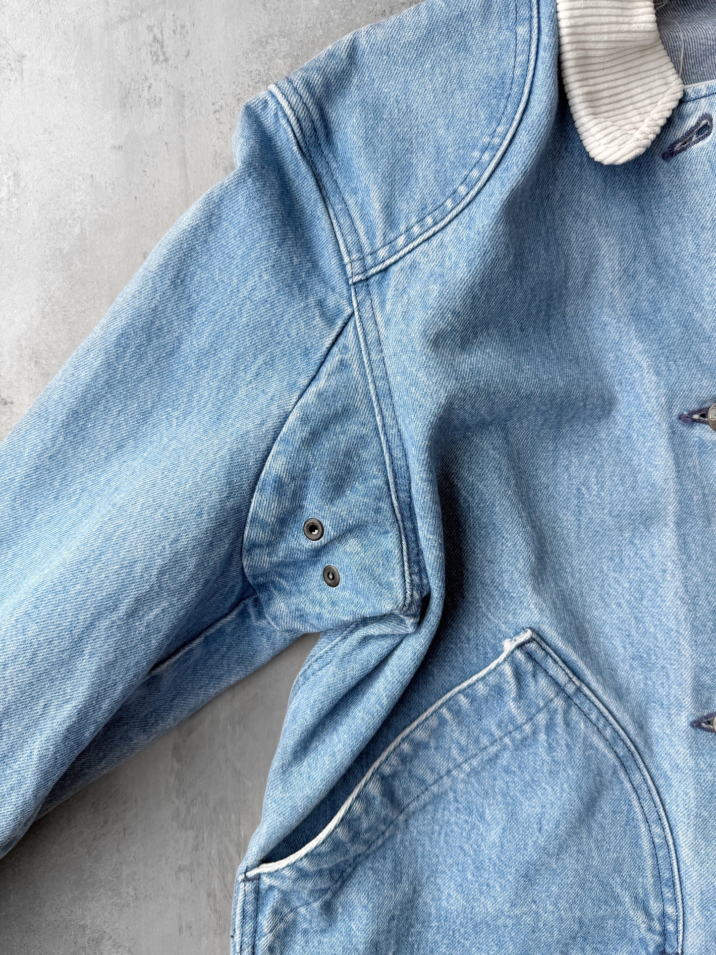 L.L. Bean Denim Chore Coat 80's - XS / Small