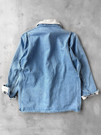 L.L. Bean Denim Chore Coat 80's - XS / Small
