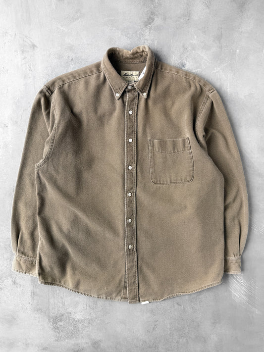 Eddie Bauer Button Down Shirt 90's - Large