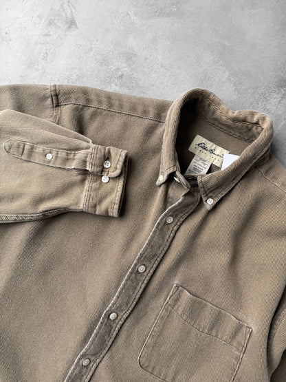 Eddie Bauer Button Down Shirt 90's - Large