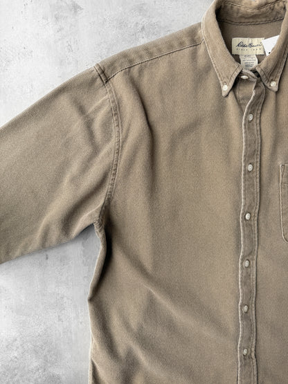 Eddie Bauer Button Down Shirt 90's - Large