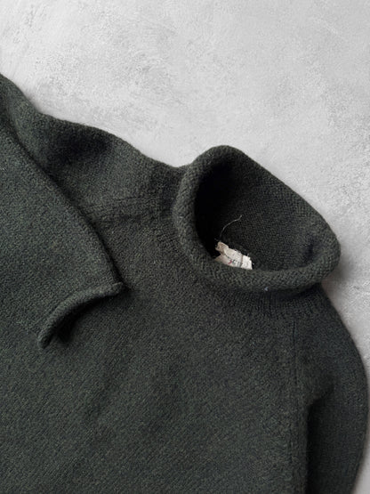 J. Crew Roll Neck Wool Sweater 90's - XL