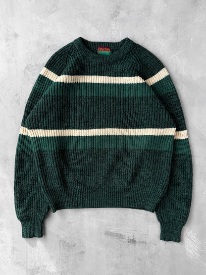 Marled Greens Sweater 90's - Medium