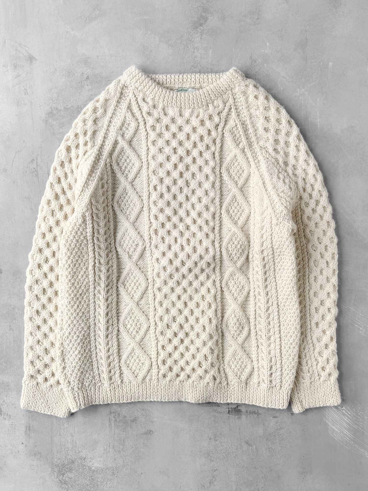 Irish Fisherman Sweater 80's - Medium / Large