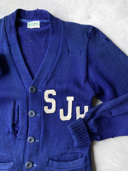 Letterman Cardigan Sweater 50's - XS