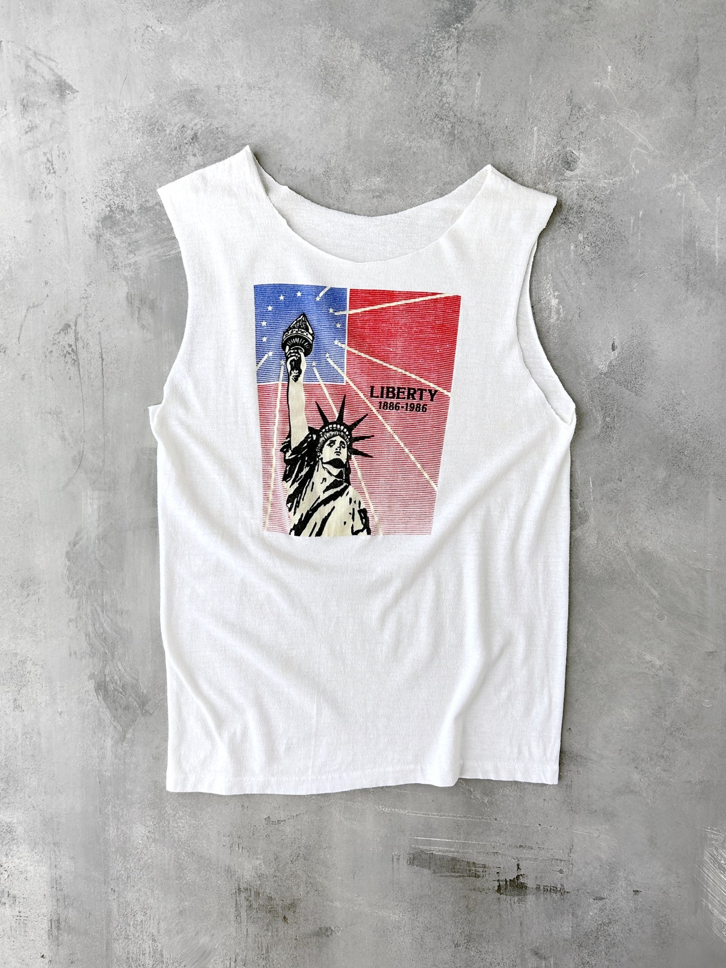 Statue of Liberty Centennial Tank Top '86 - XS