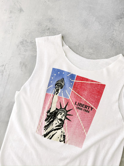 Statue of Liberty Centennial Tank Top '86 - XS