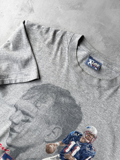 Drew Bledsoe T-Shirt 90's - XL