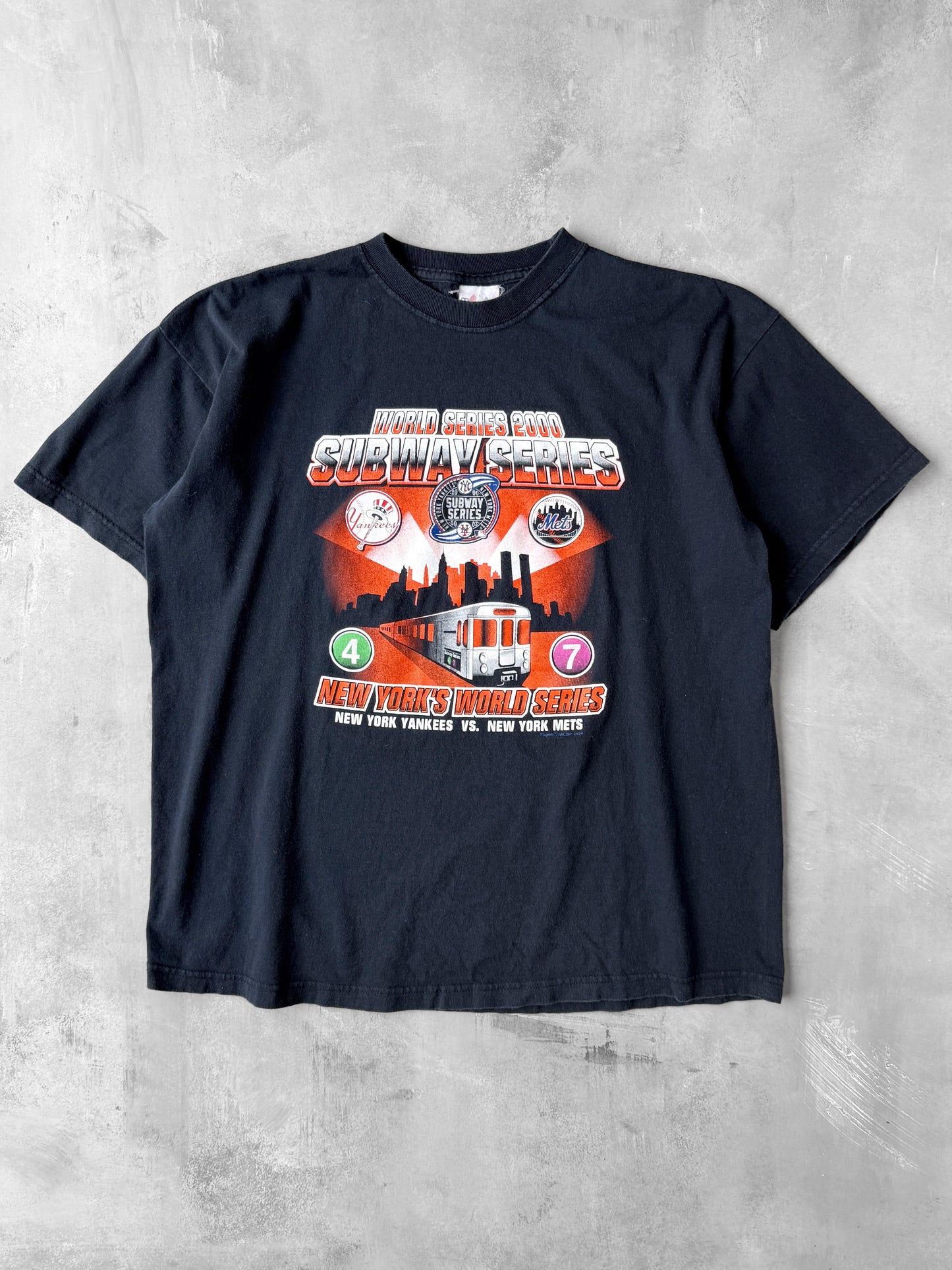 New York Subway Series T-Shirt '00 - XL