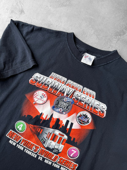 New York Subway Series T-Shirt '00 - XL