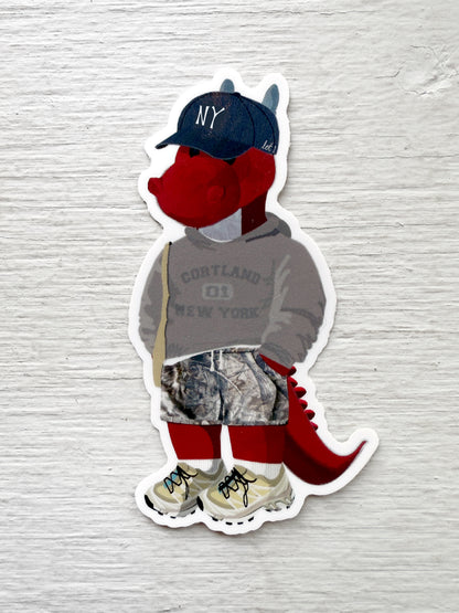 Limited Edition Red Dragon Sticker