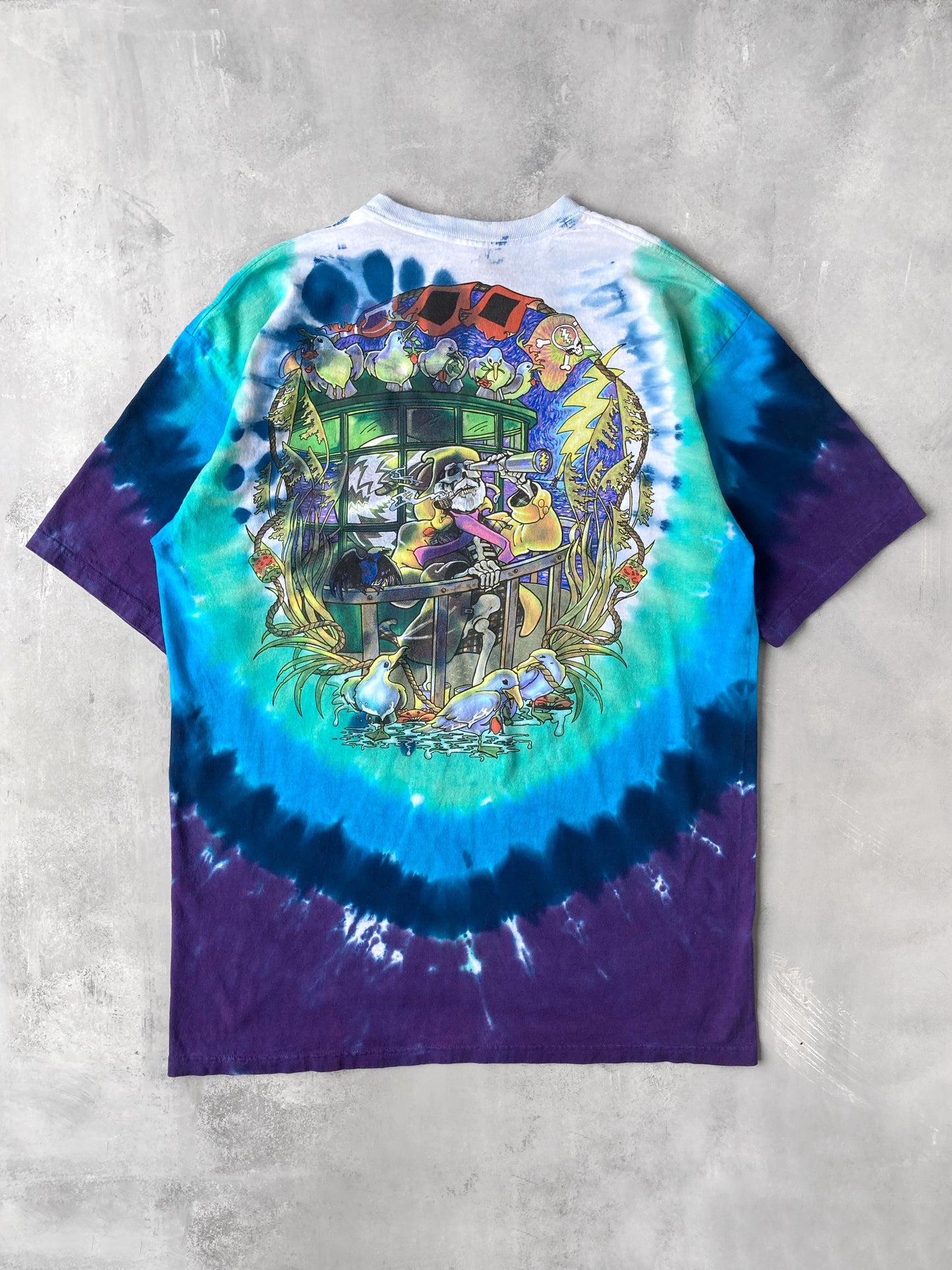 Grateful Dead Lost Sailor T-Shirt '00 - Large