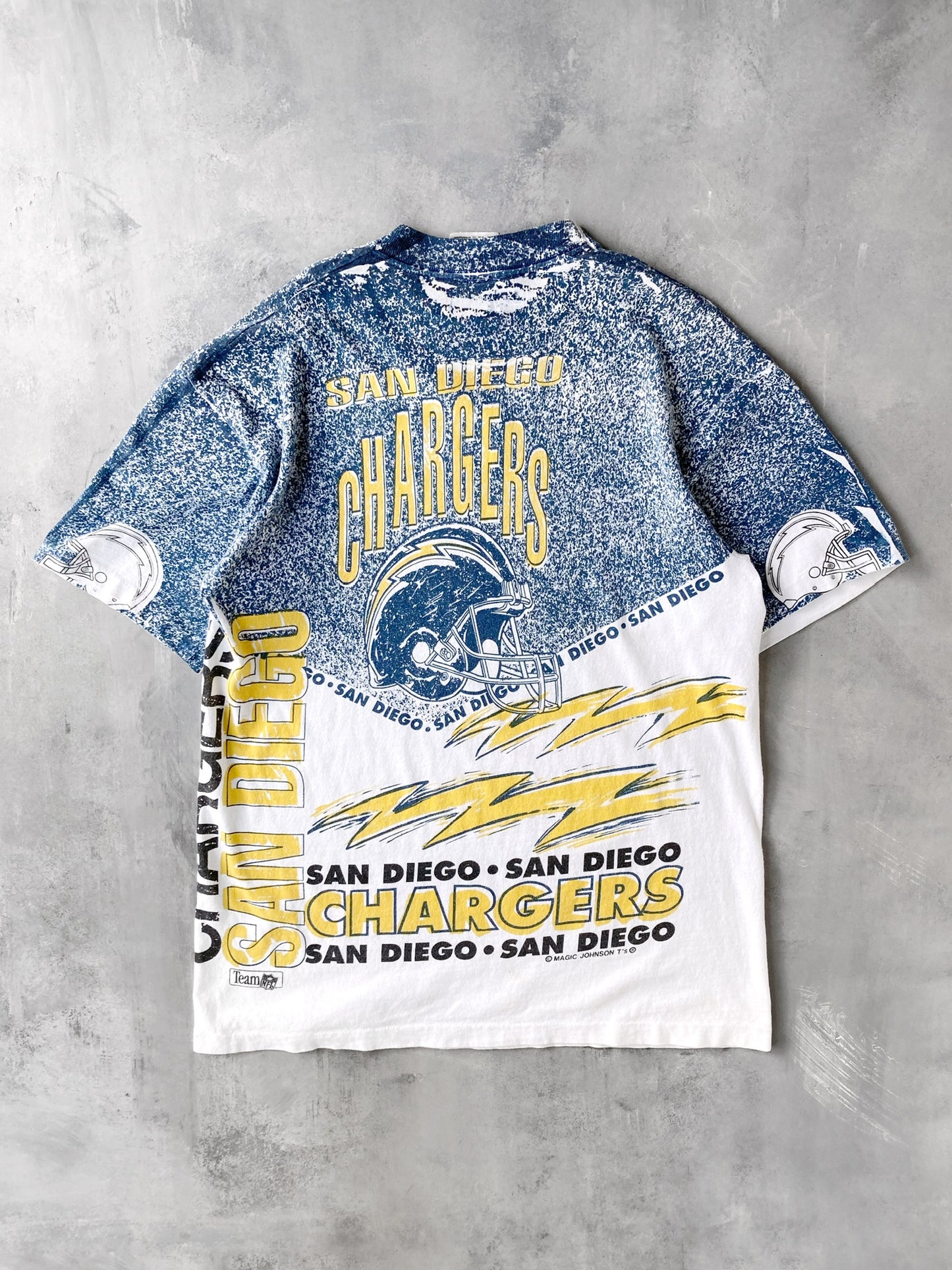 San Diego Chargers T-Shirt 90's - Large