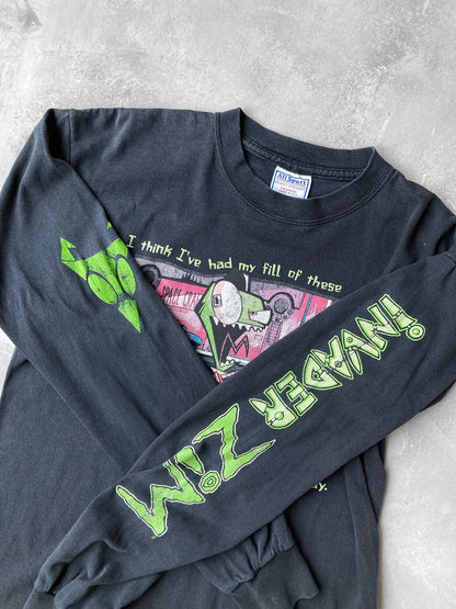 Invader Zim Long Sleeved T-Shirt 00's - Medium