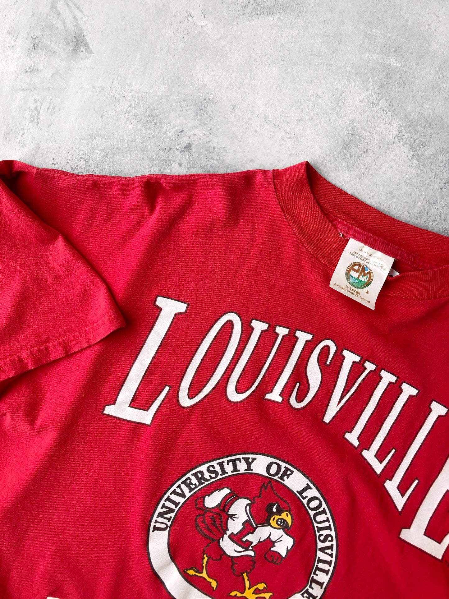 Louisville Cardinals T-Shirt 90's - XL
