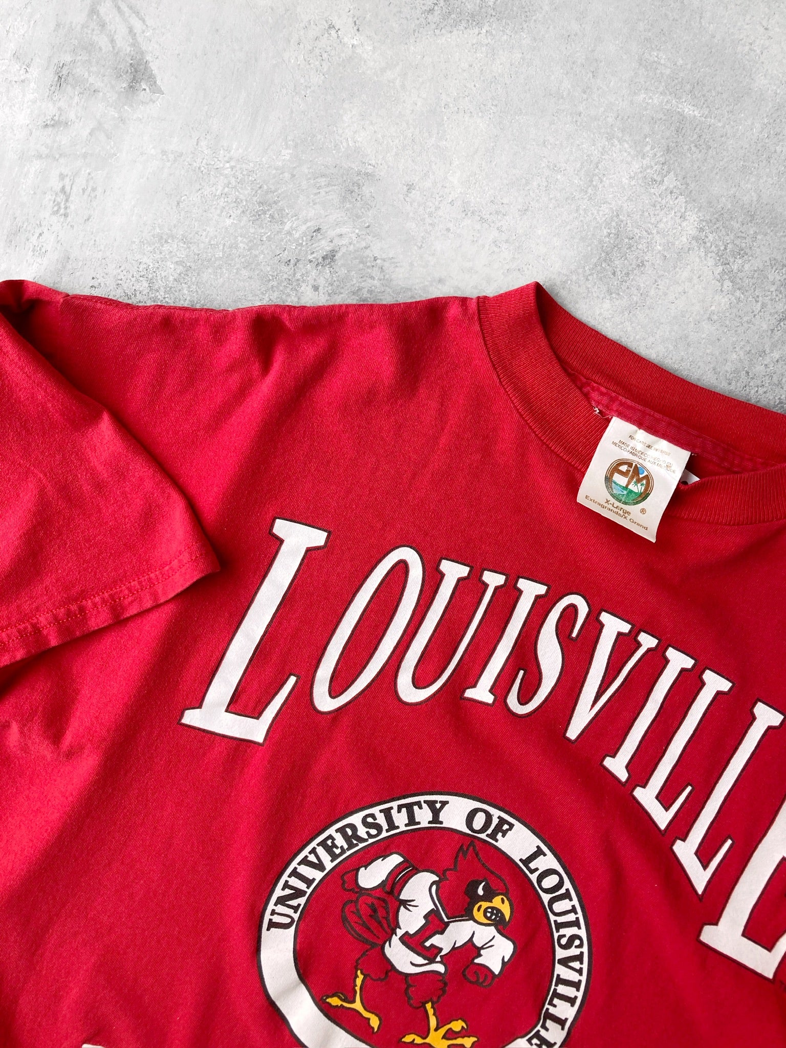 Louisville Cardinals T-Shirt 90's - XL – Lot 1 Vintage