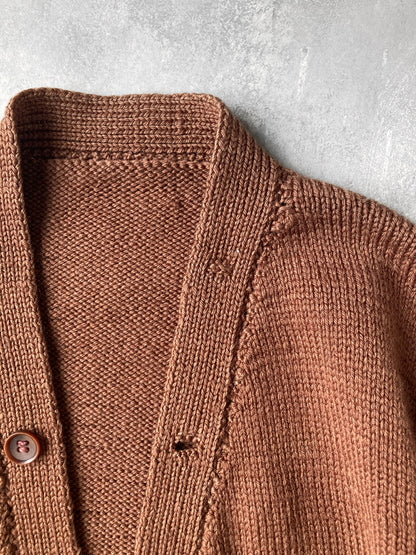 Handmade Cardigan Sweater 90's - XL