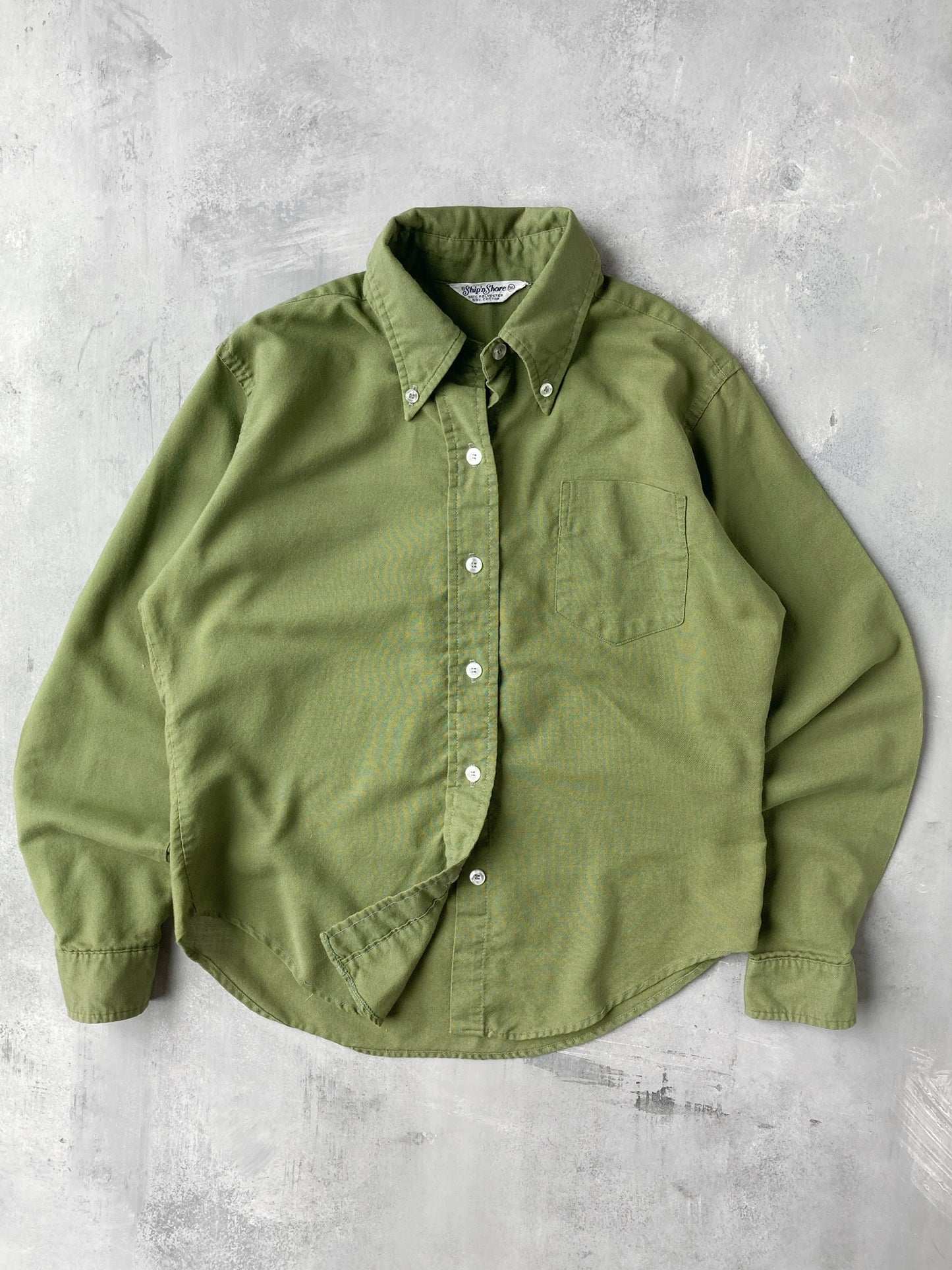 Olive Green Shirt 70’s - Small
