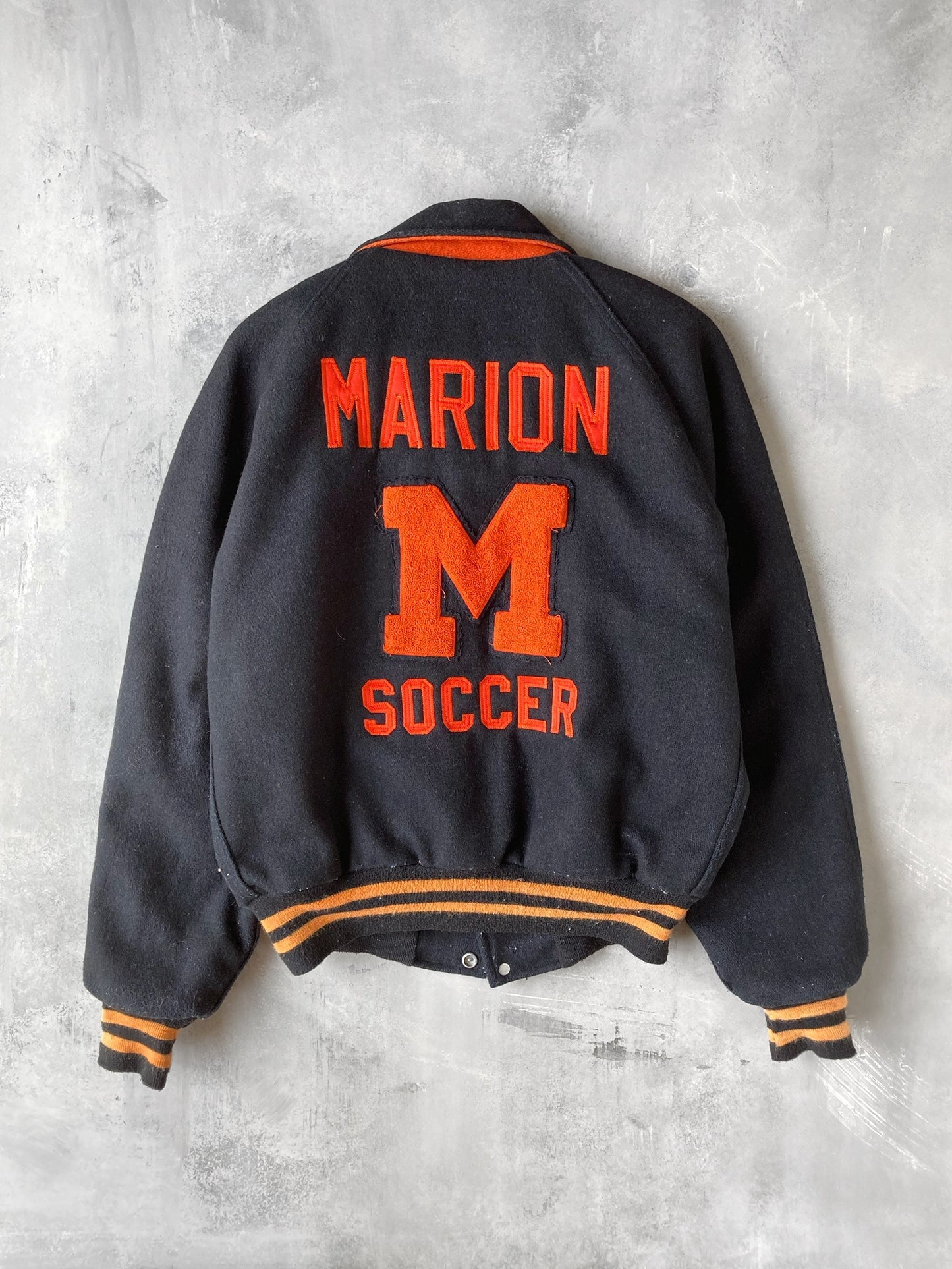 Wool Varsity Jacket 60's - Small