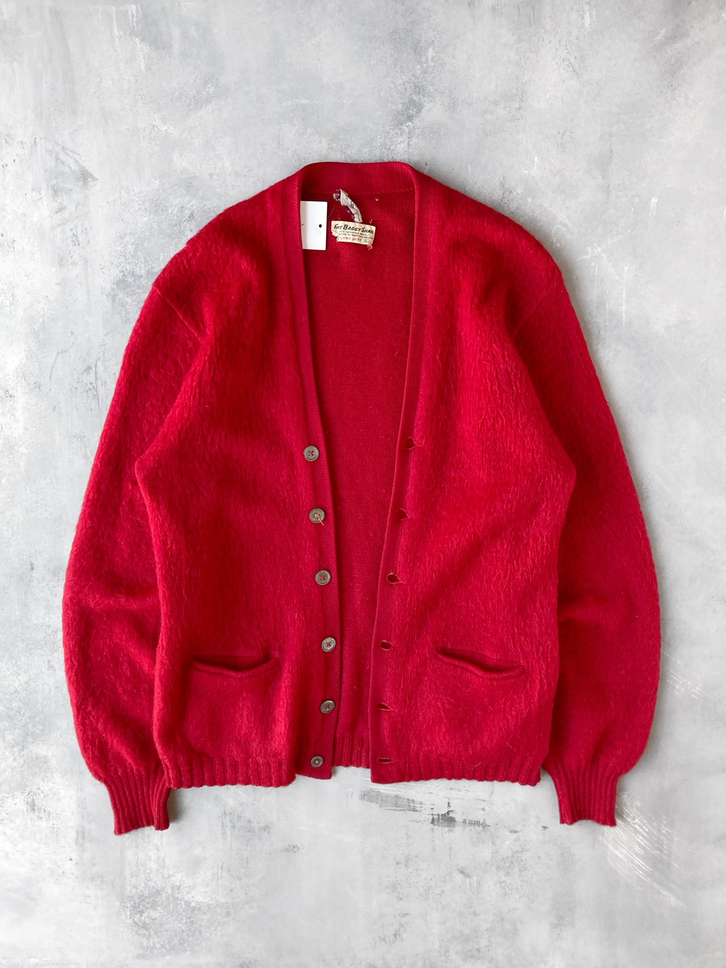 Mohair and Wool Cardigan 60's - Large