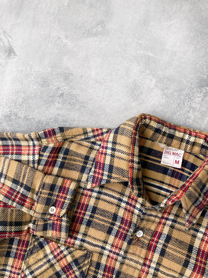 Big Mac Flannel Shirt 80's - Medium