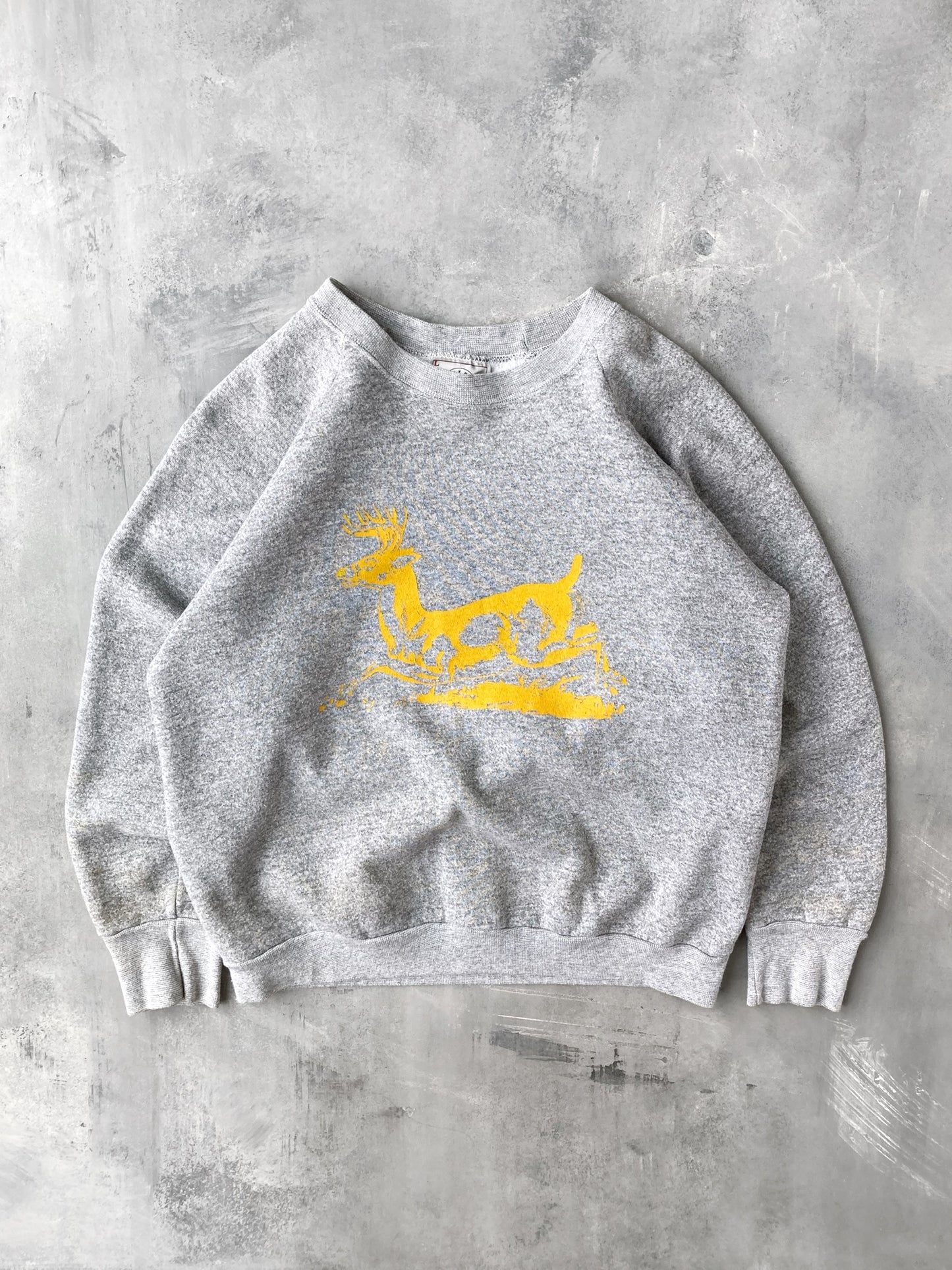 Deer Sweatshirt 80's - Medium