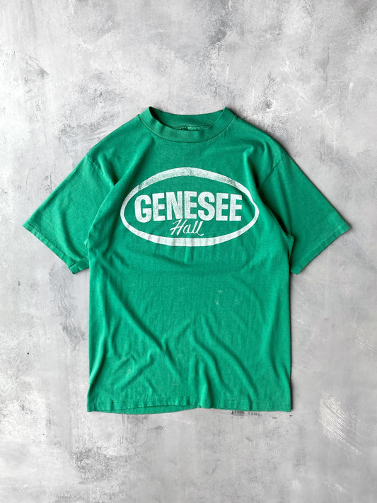 Genesee Hall University of Rochester T-Shirt 80's - Medium
