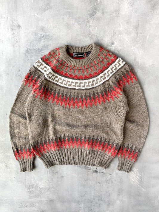 Fair Isle Sweater 00's - Medium