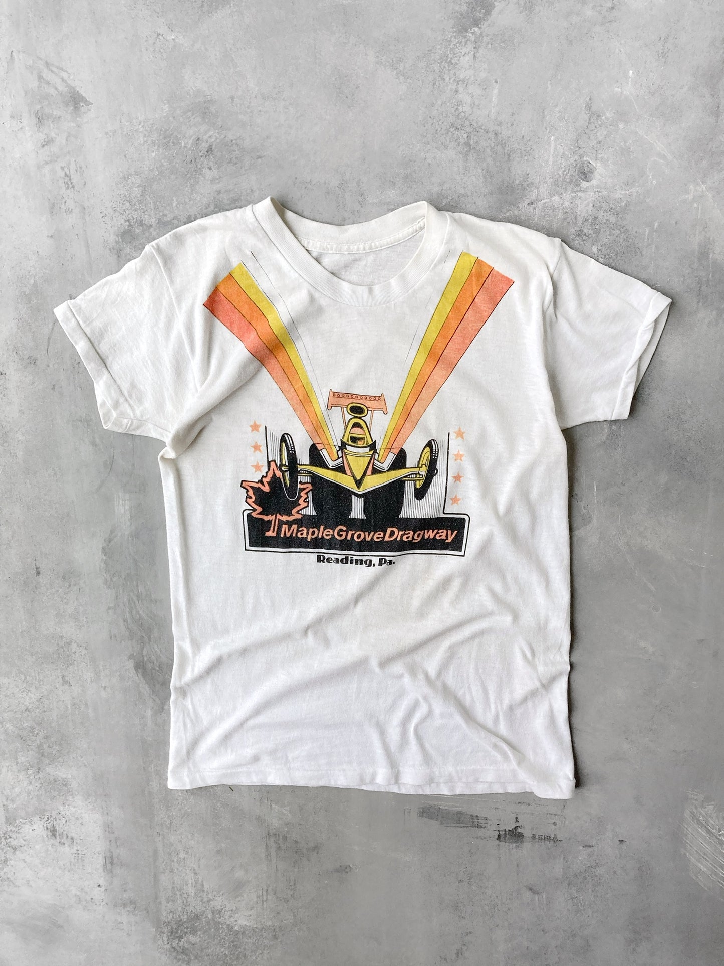 Drag Racing T-Shirt 70's - Small